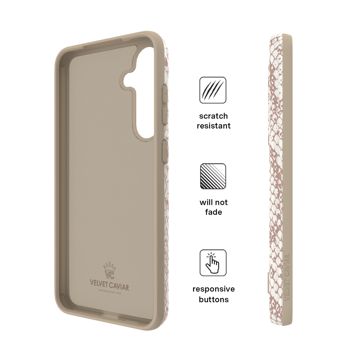 Nude Python Samsung Case