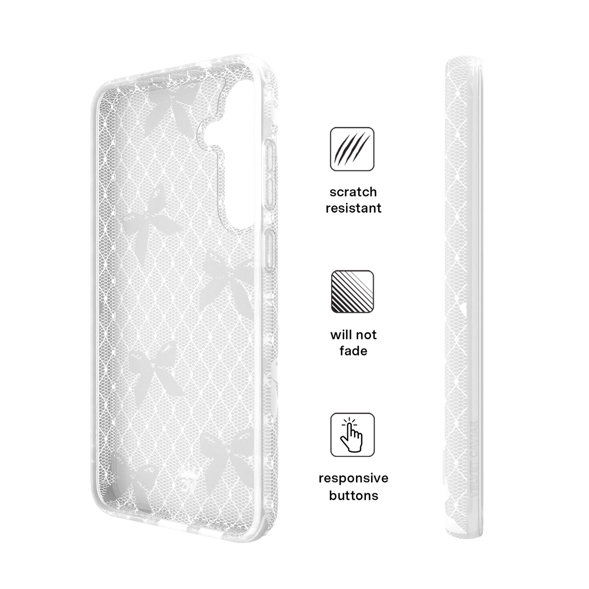 Vintage Lace Bows Samsung Case