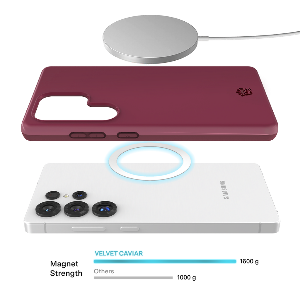 Burgundy 1990 Samsung Case