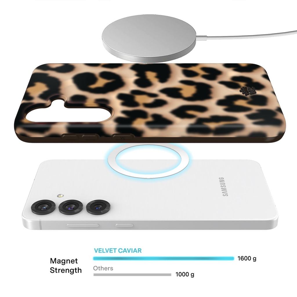 It Girl Blonde Leopard Samsung Case