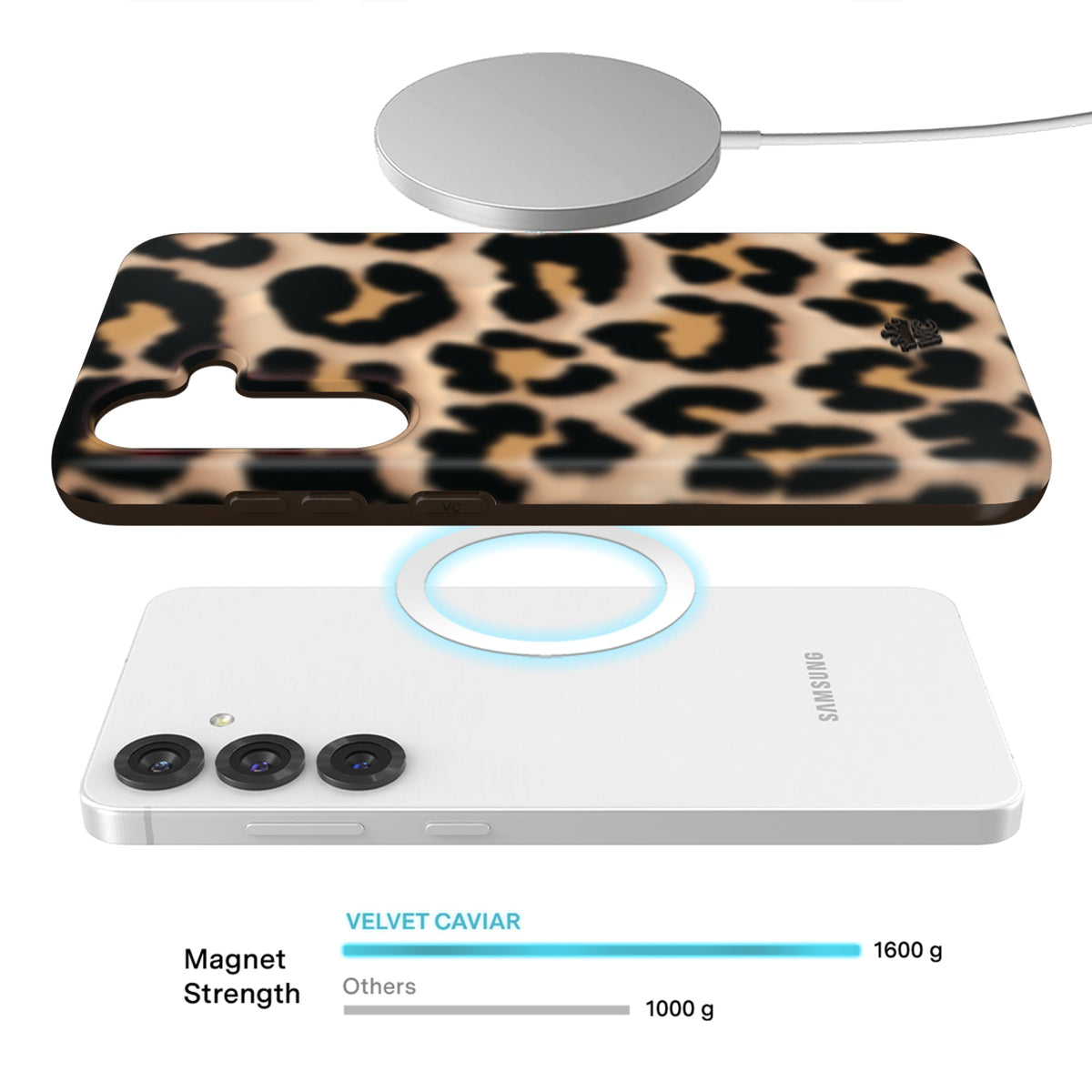 It Girl Blonde Leopard Samsung Case