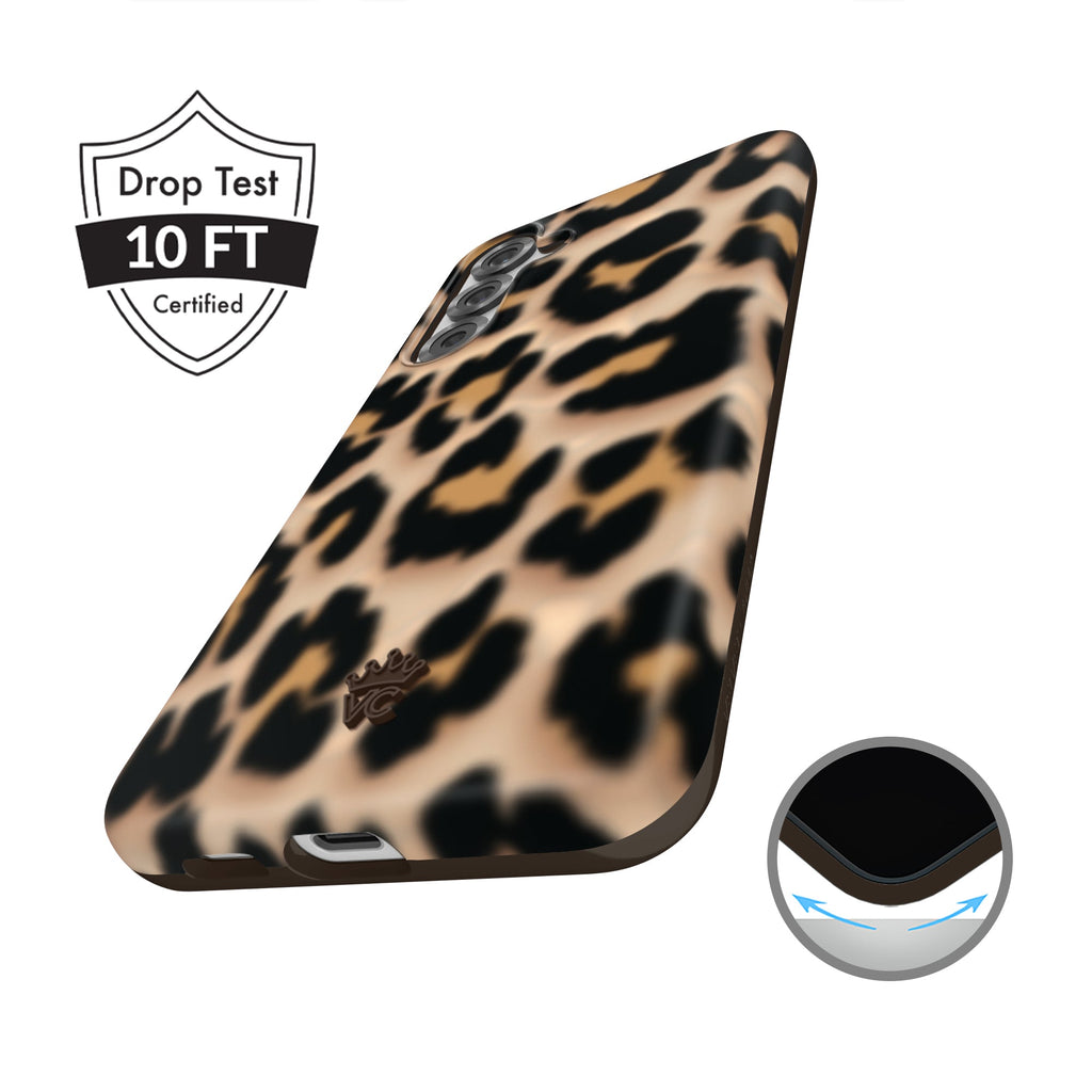 It Girl Blonde Leopard Samsung Case