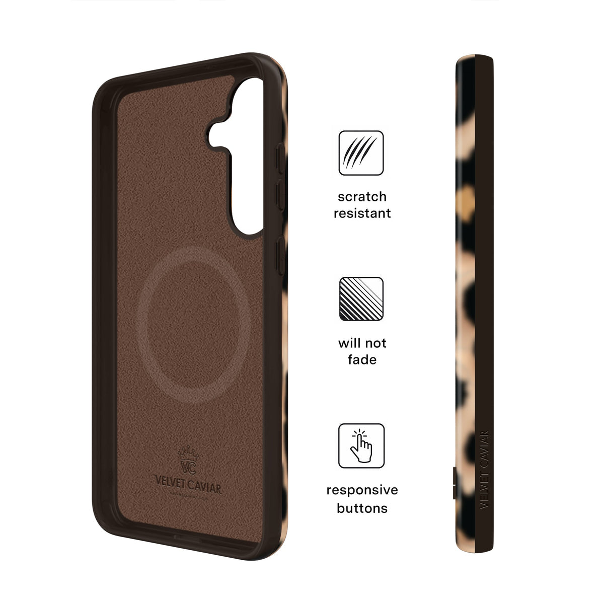 It Girl Blonde Leopard Samsung Case