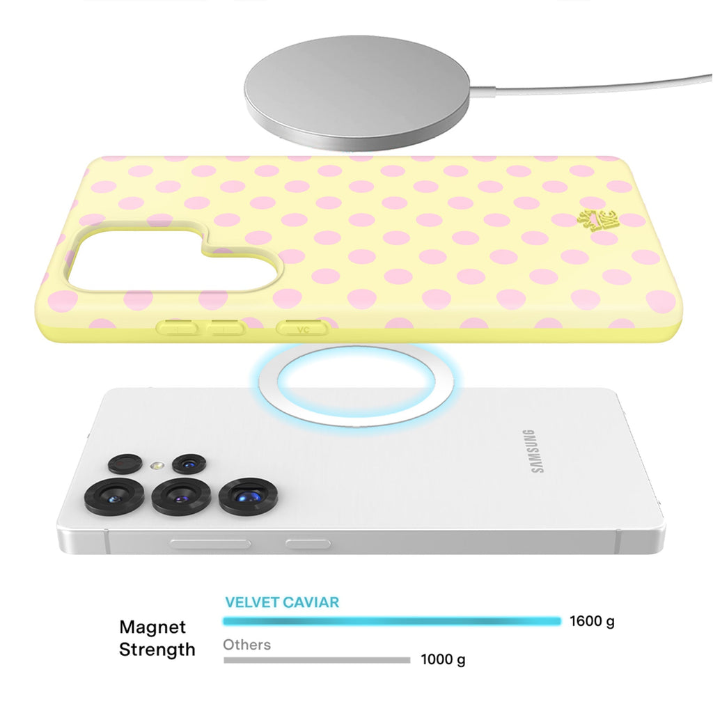 Buttercream Polka Dot Samsung Case