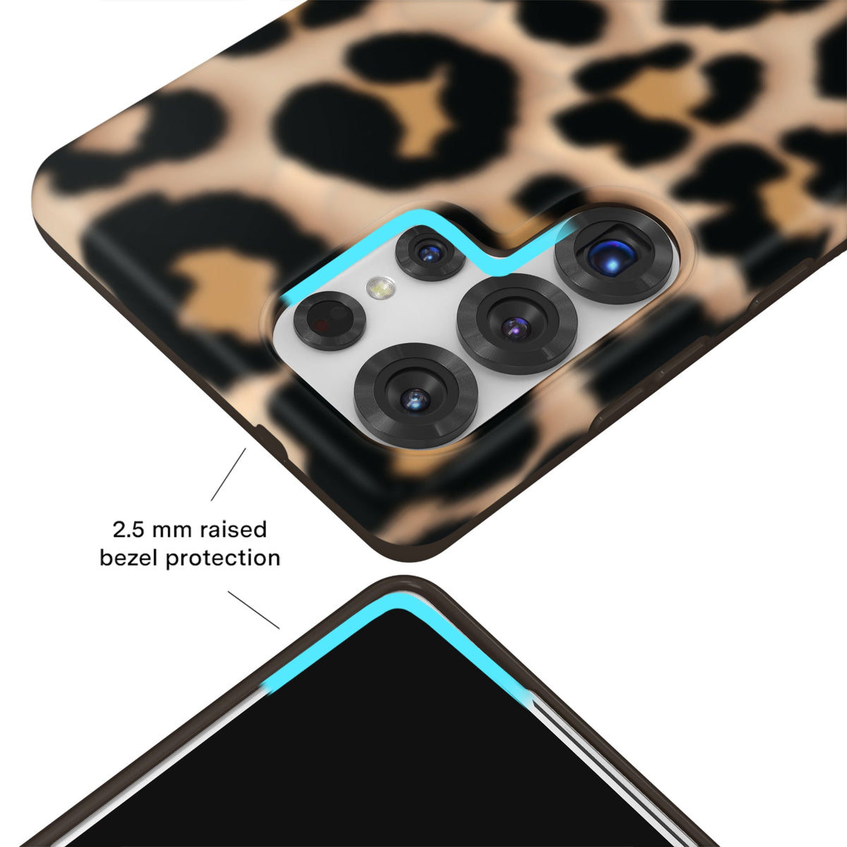 It Girl Blonde Leopard Samsung Case