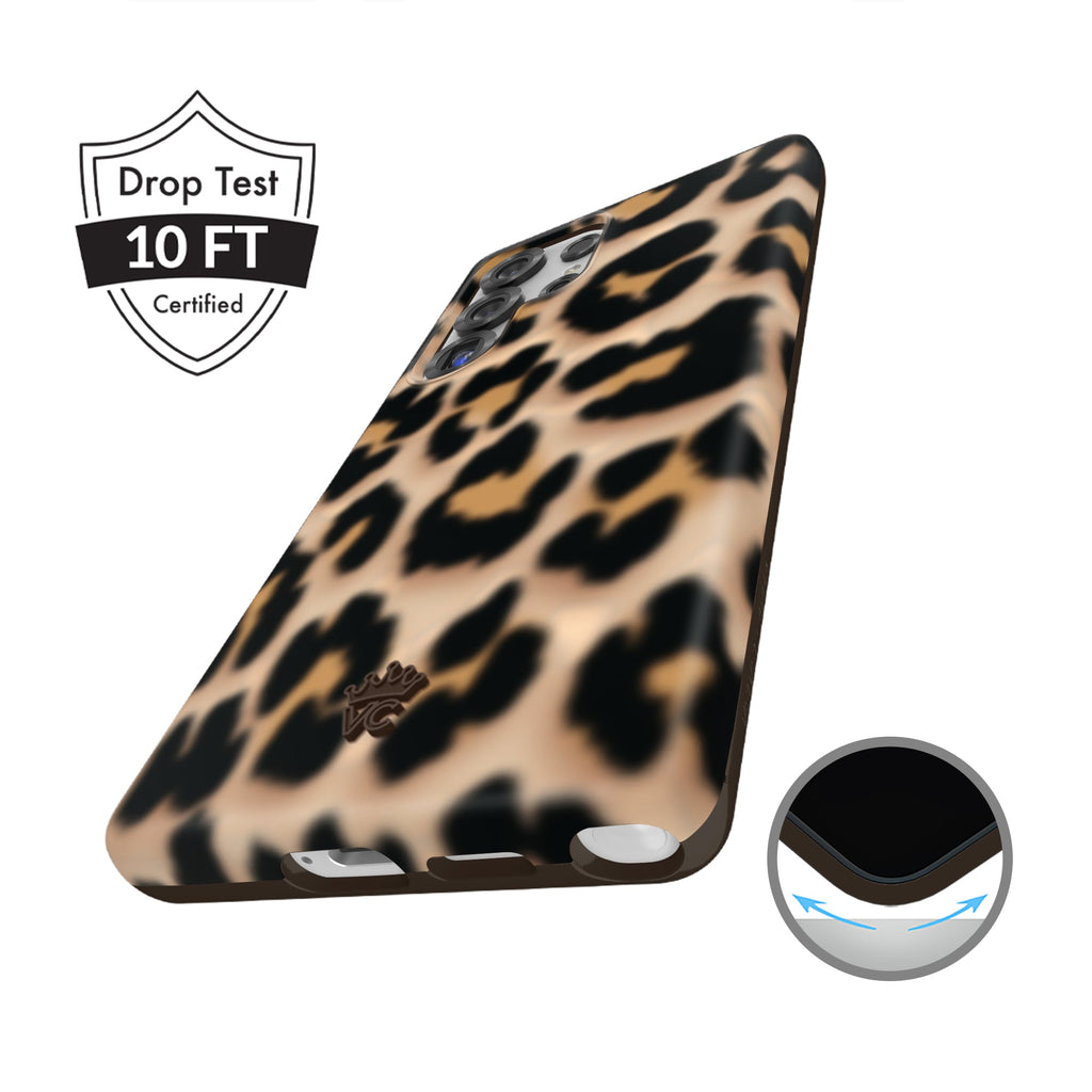 It Girl Blonde Leopard Samsung Case