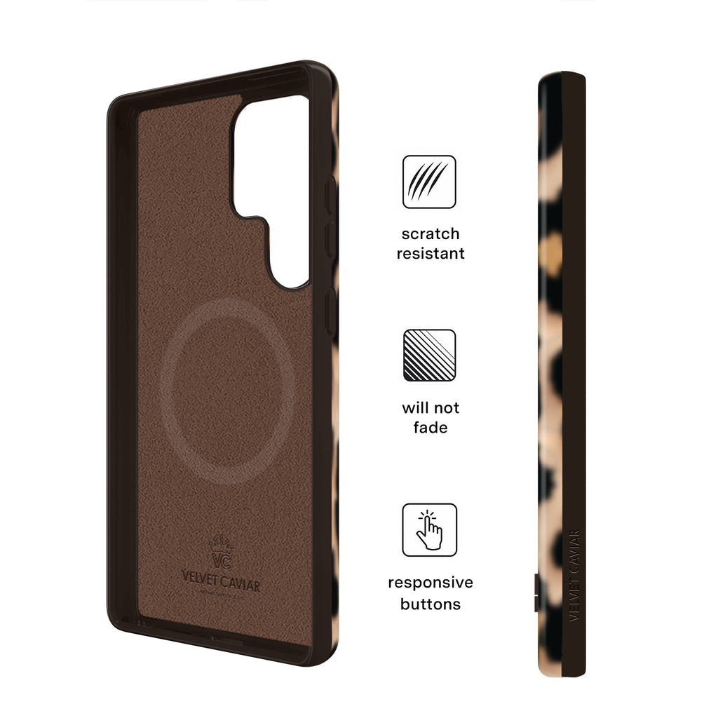It Girl Blonde Leopard Samsung Case