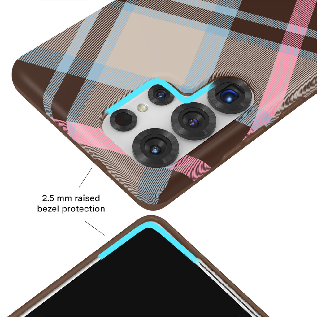 London Plaid Samsung Case
