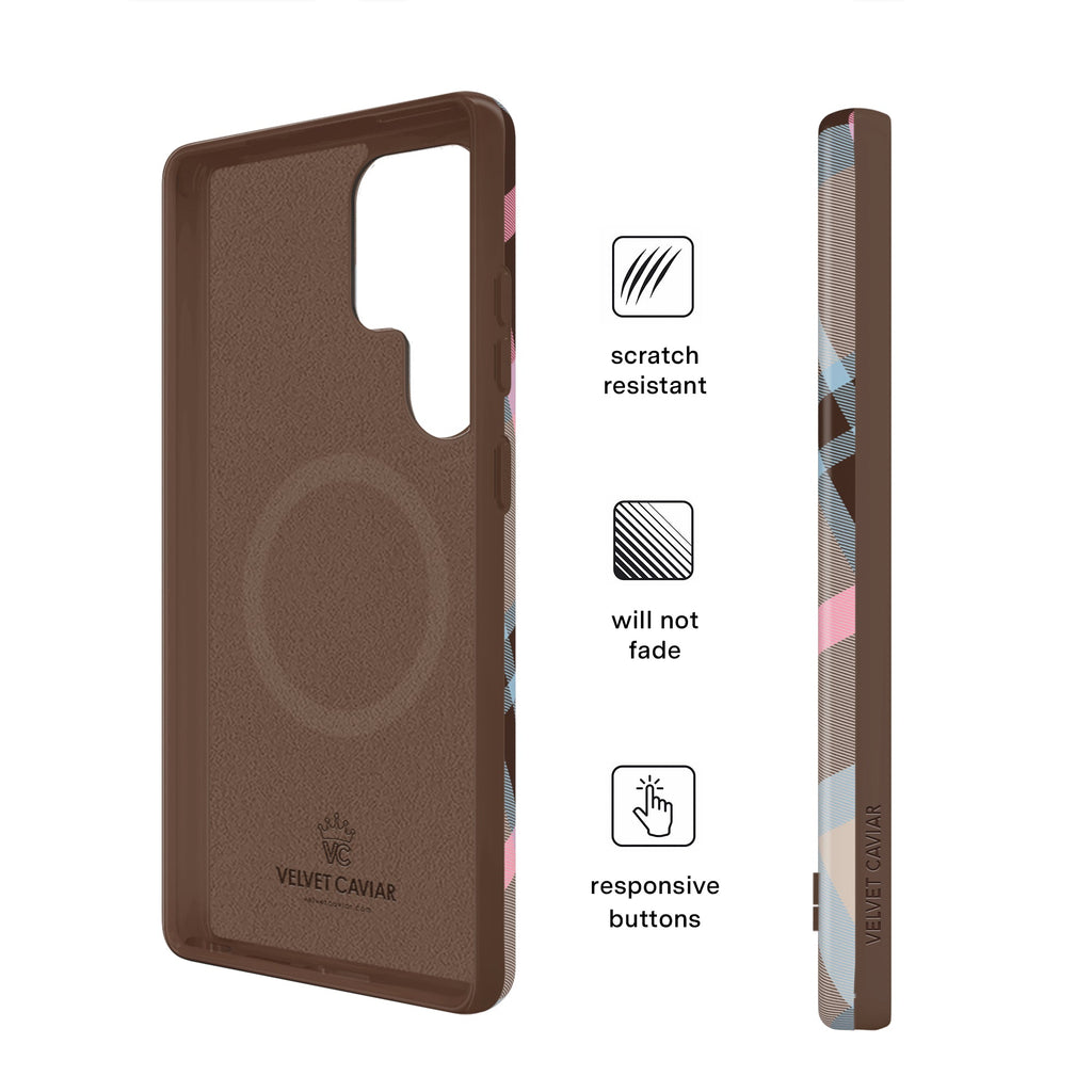 London Plaid Samsung Case