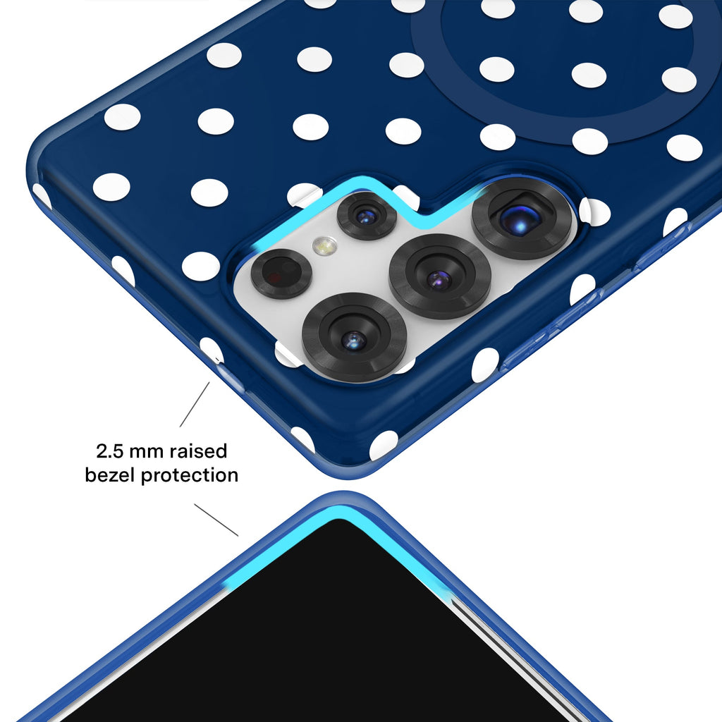 Midnight Polka Dot Samsung Case