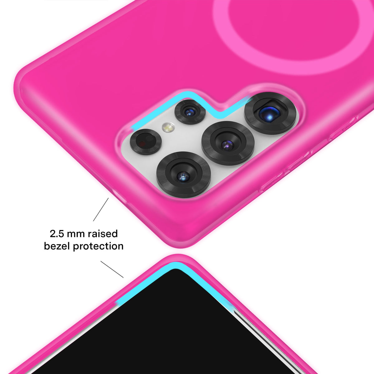 Pink Sapphire Jelly Samsung Case