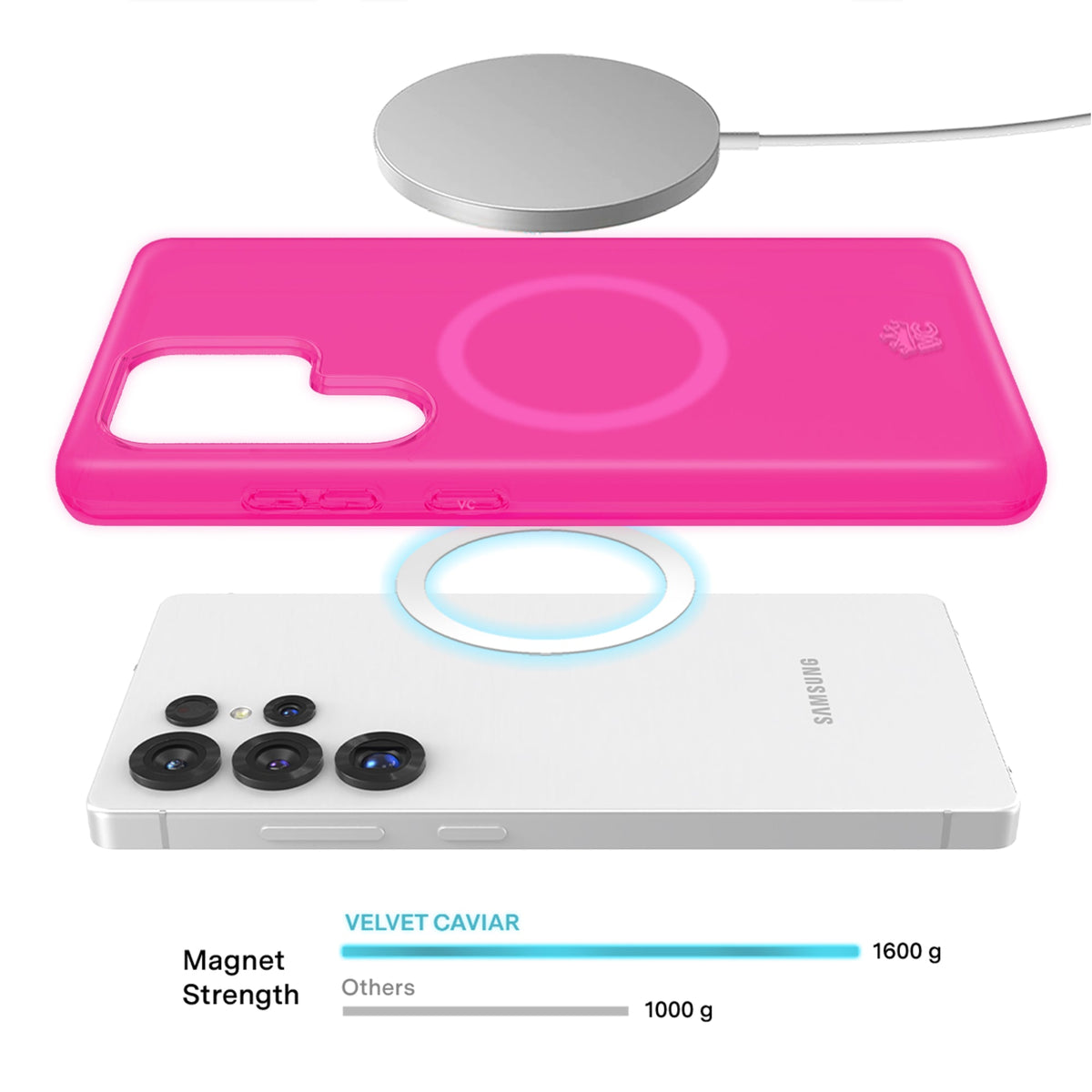 Pink Sapphire Jelly Samsung Case