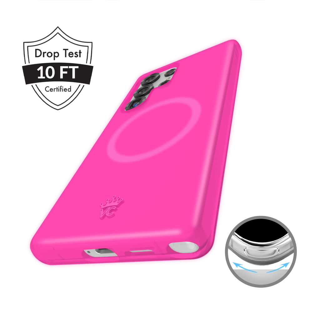 Pink Sapphire Jelly Samsung Case