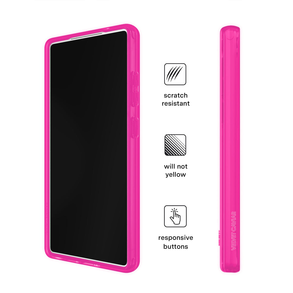 Pink Sapphire Jelly Samsung Case