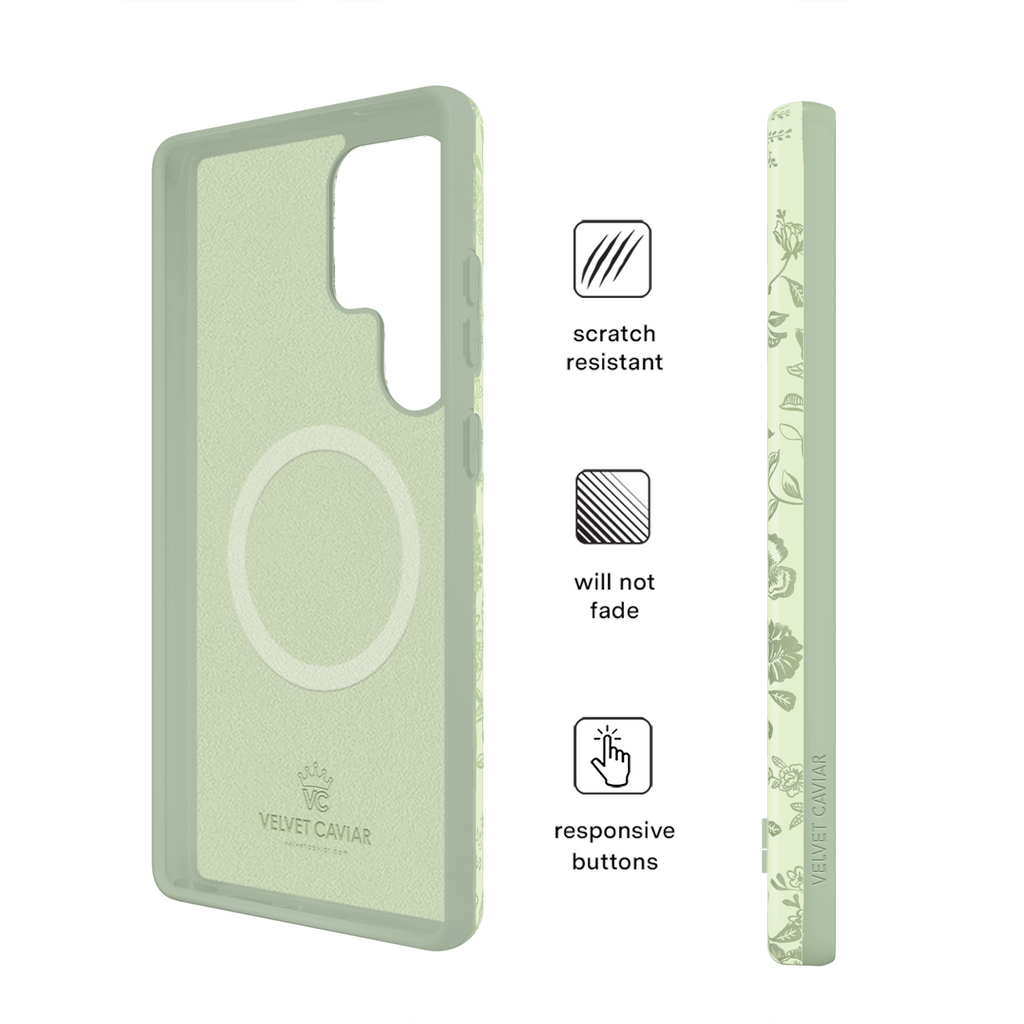 Storybook Sage Floral Samsung Case