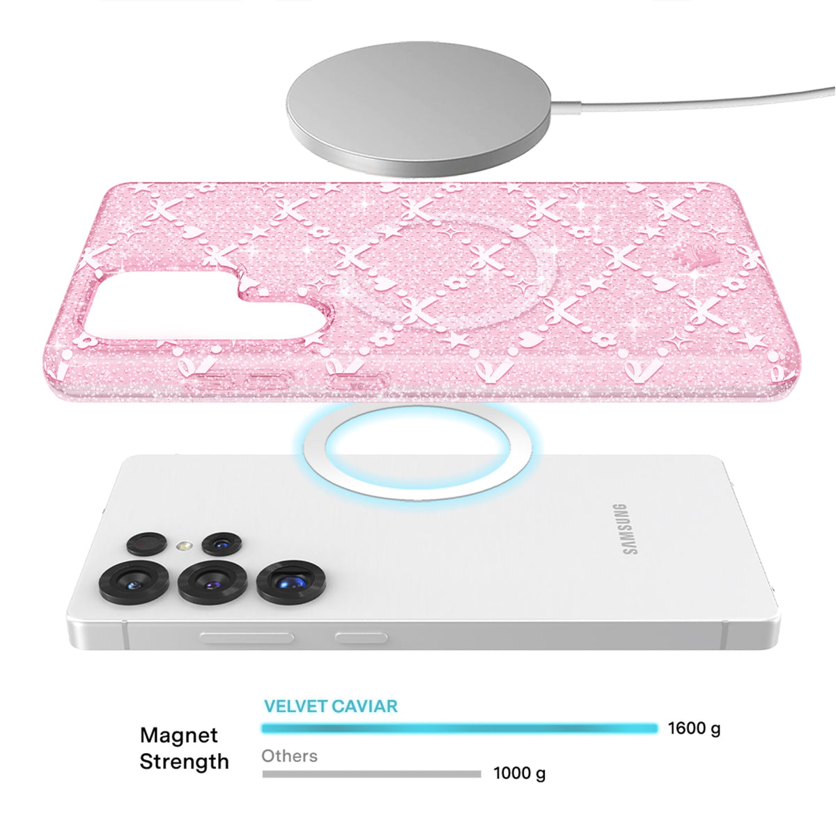 Sugar Baby Glitter Samsung Case