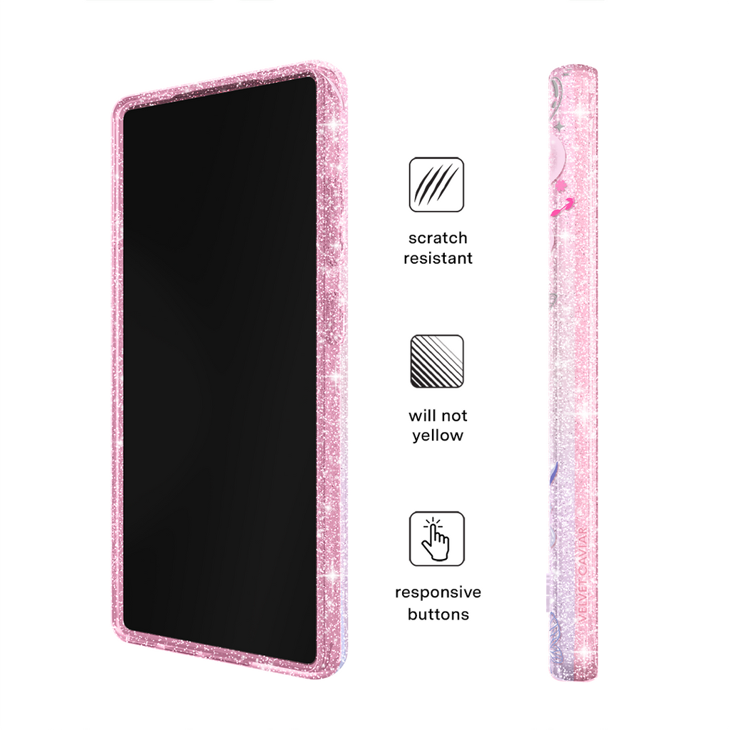 Wicked Glinda’s Bubble Glitter Samsung Case