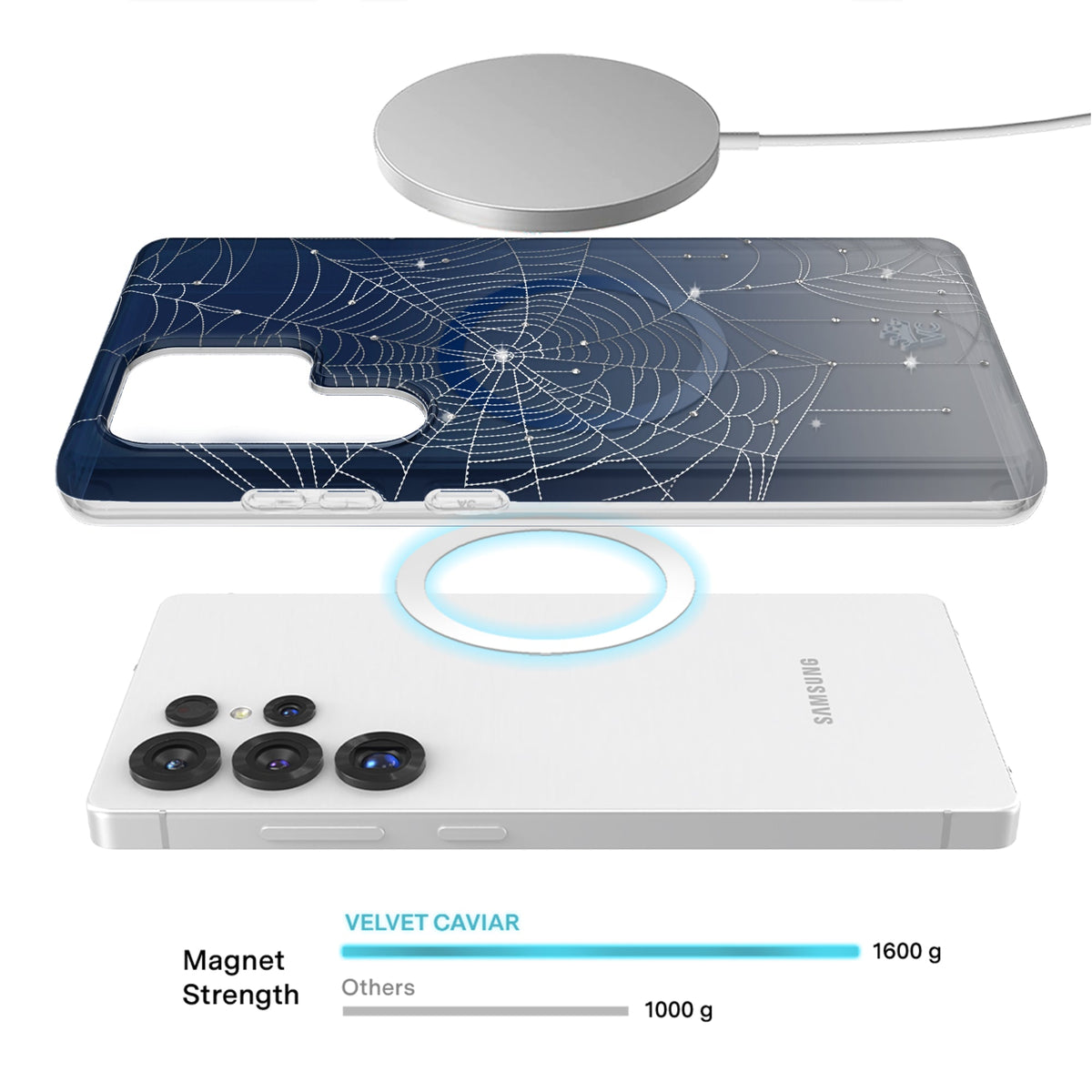 Widow’s Web Crystal Samsung Case