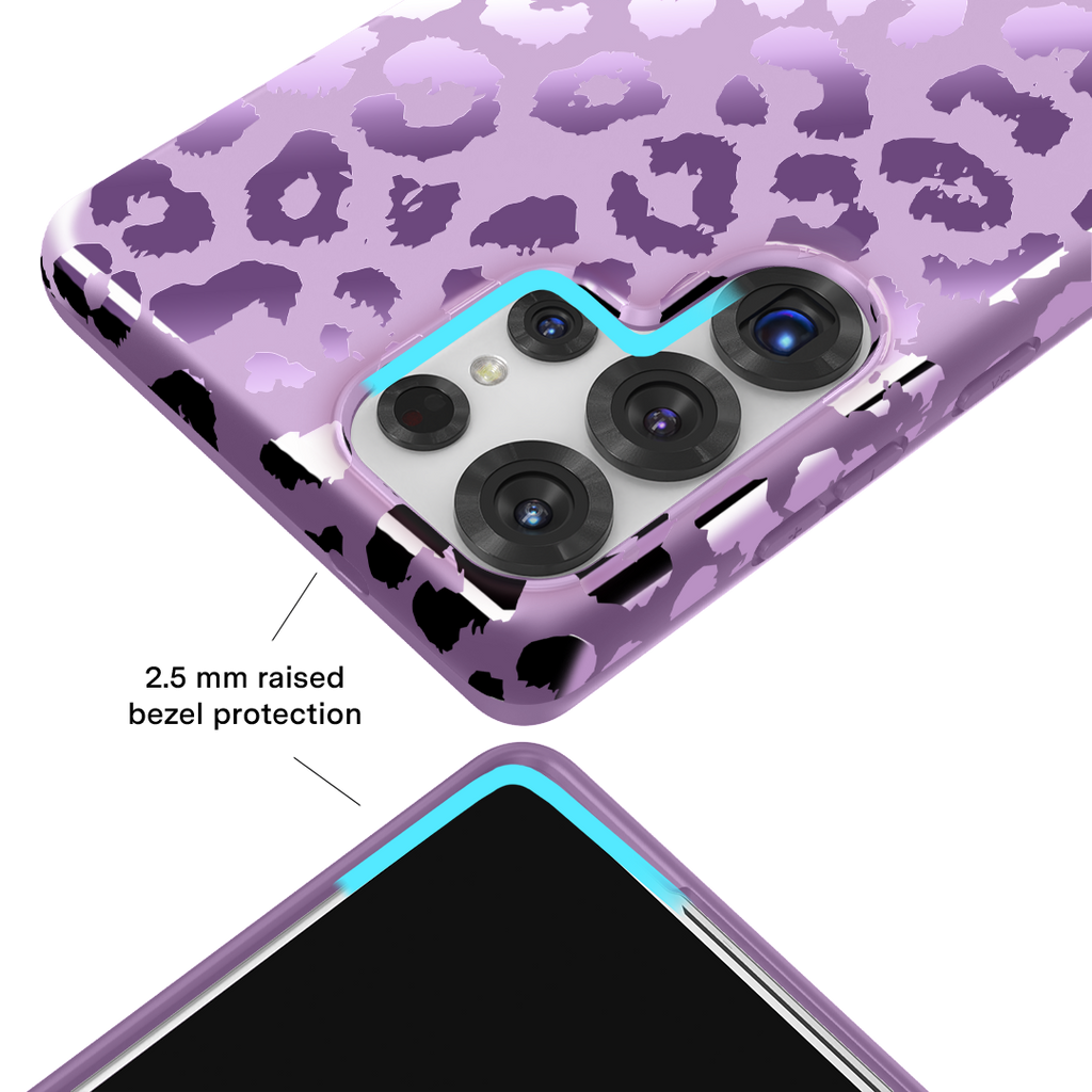 Amethyst Leopard Samsung Case
