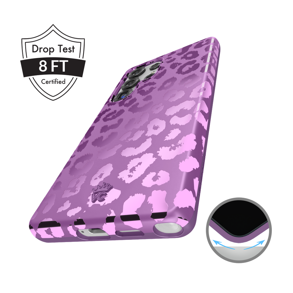 Amethyst Leopard Samsung Case