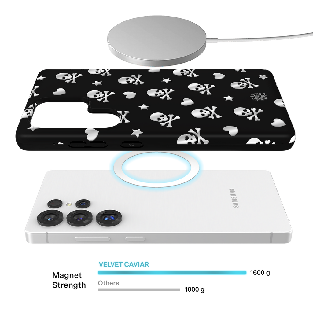Chrome Skulls Samsung Case