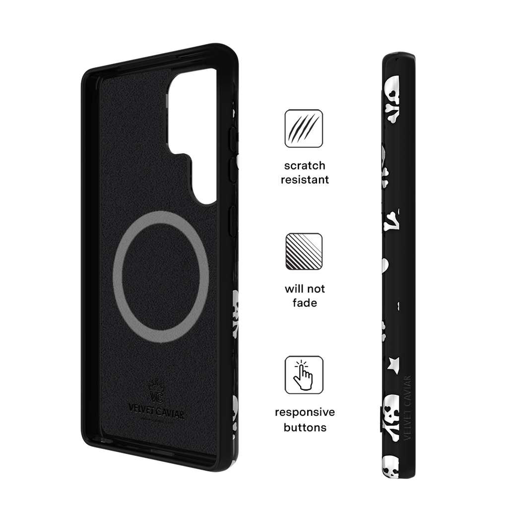 Chrome Skulls Samsung Case