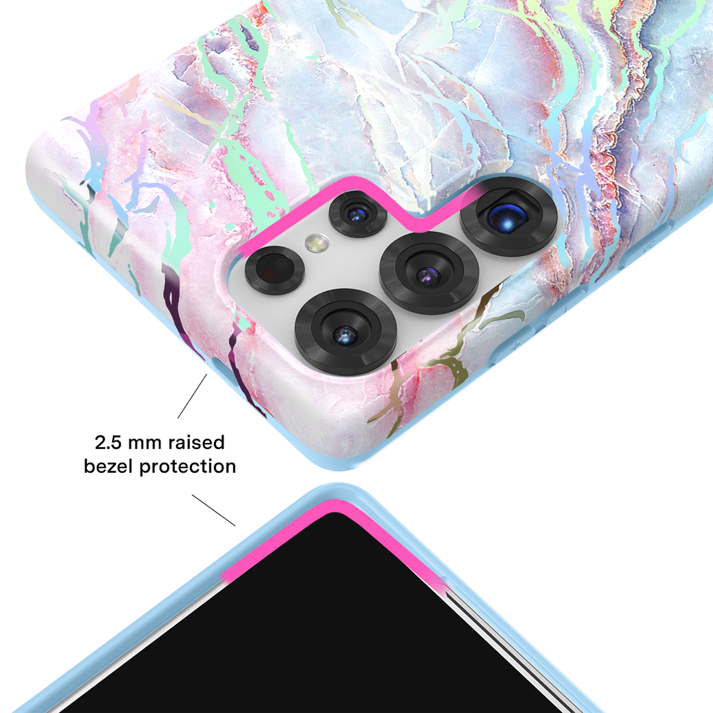 Holo Moonstone Marble Samsung Galaxy Case