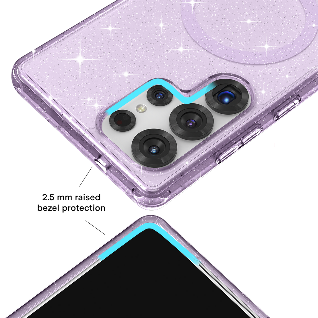 Lilac Stardust Samsung Case