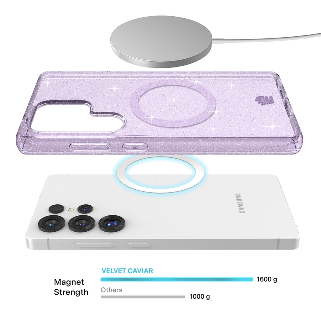 Lilac Stardust Samsung Case