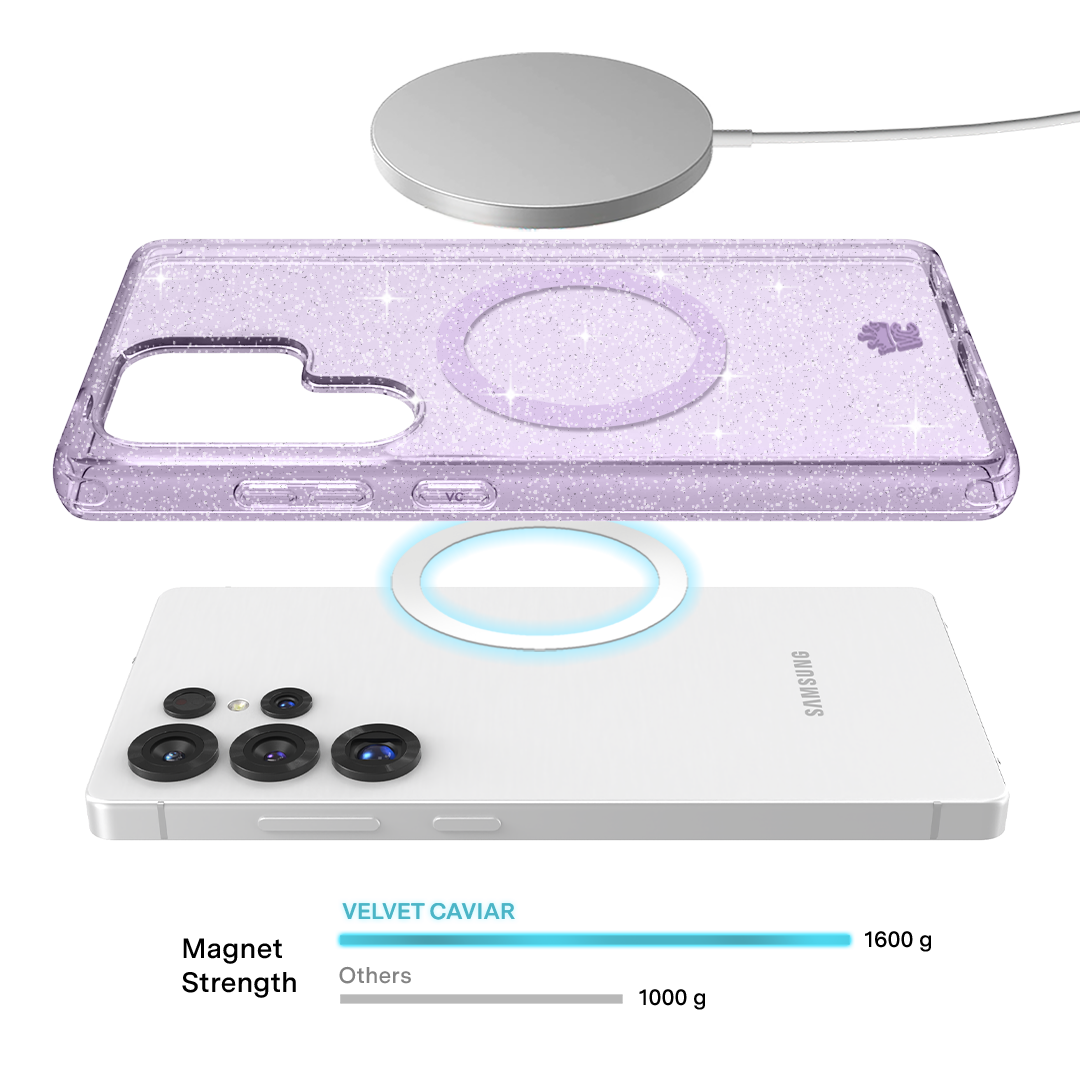 Lilac Stardust Samsung Case