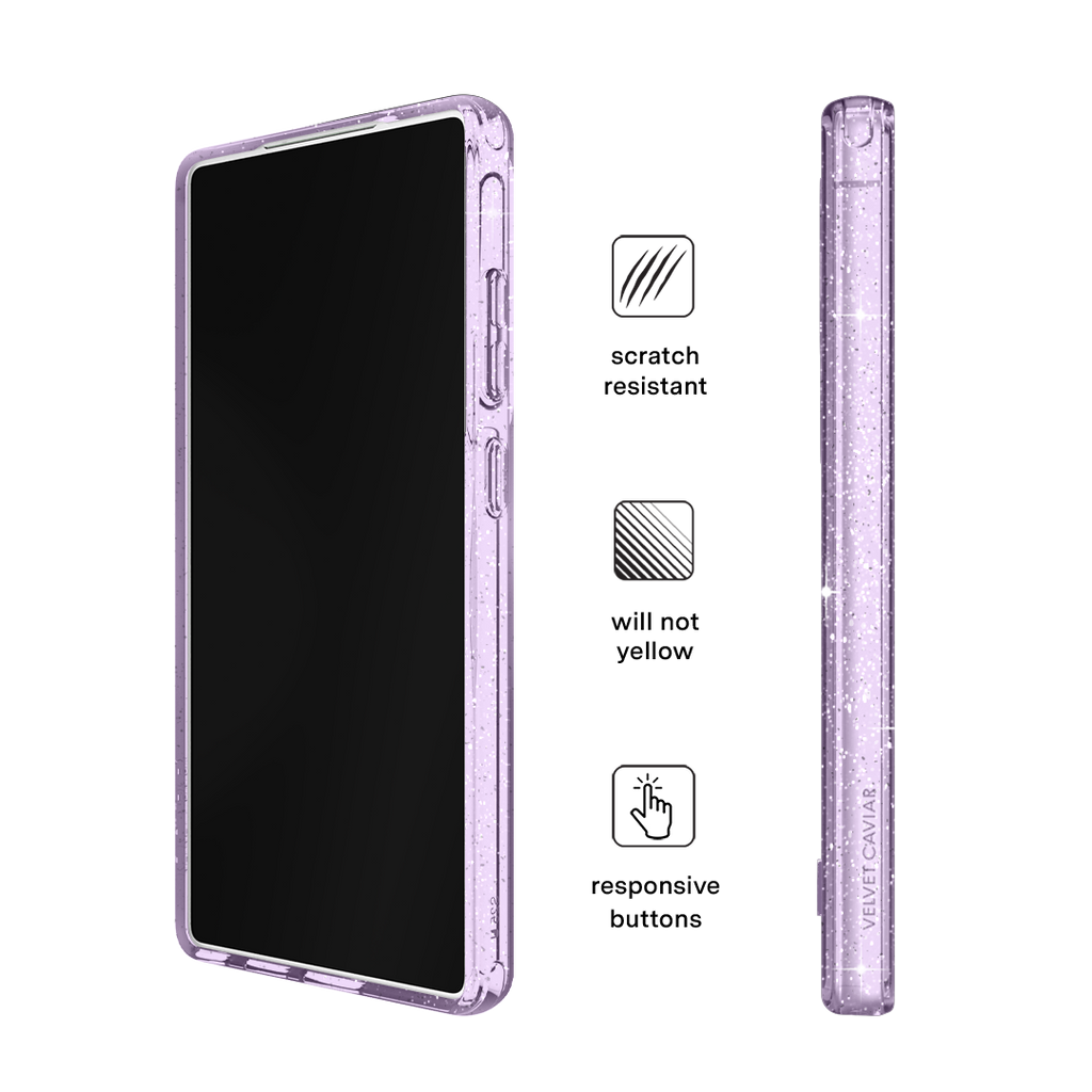 Lilac Stardust Samsung Case