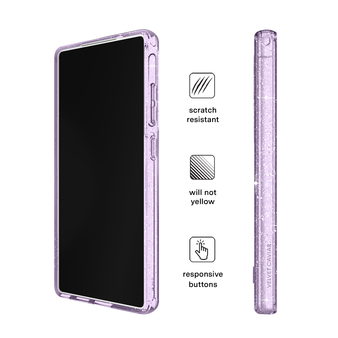 Lilac Stardust Samsung Case