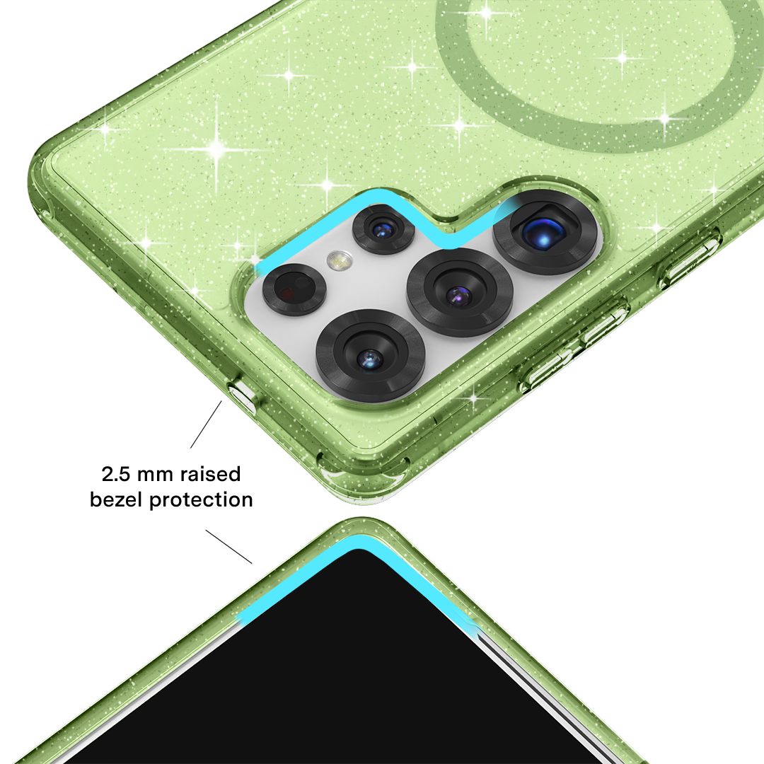 Lime Stardust Samsung Case