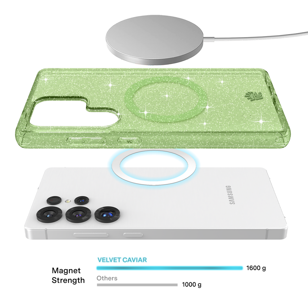 Lime Stardust Samsung Case