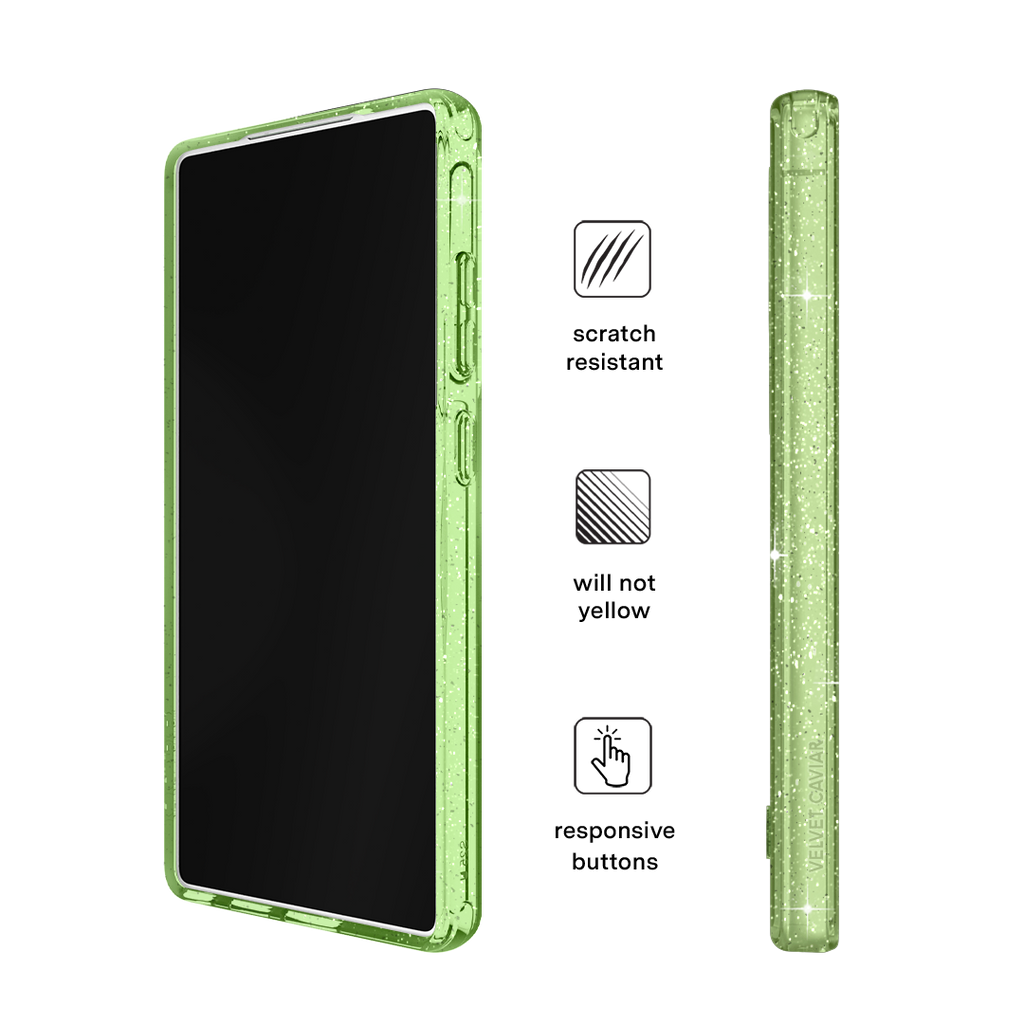Lime Stardust Samsung Case