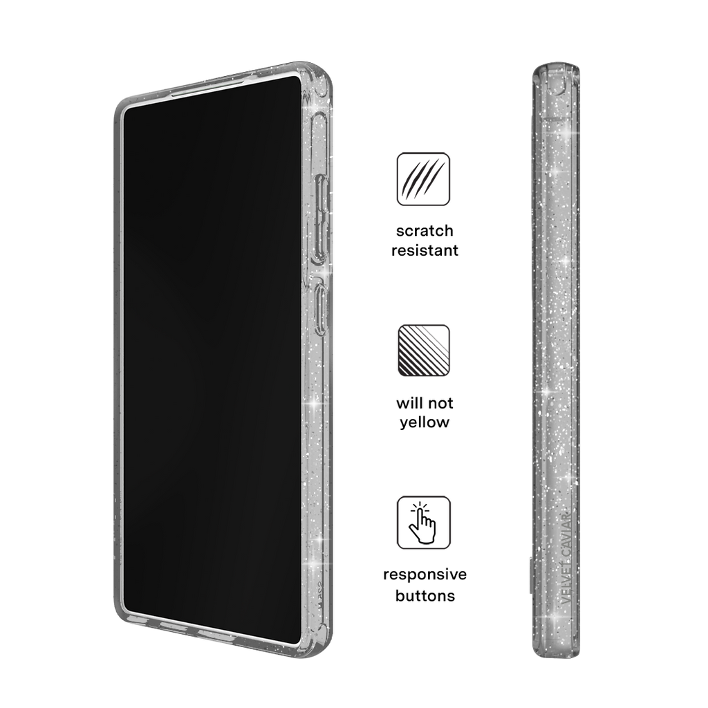 Grey Stardust Samsung Case