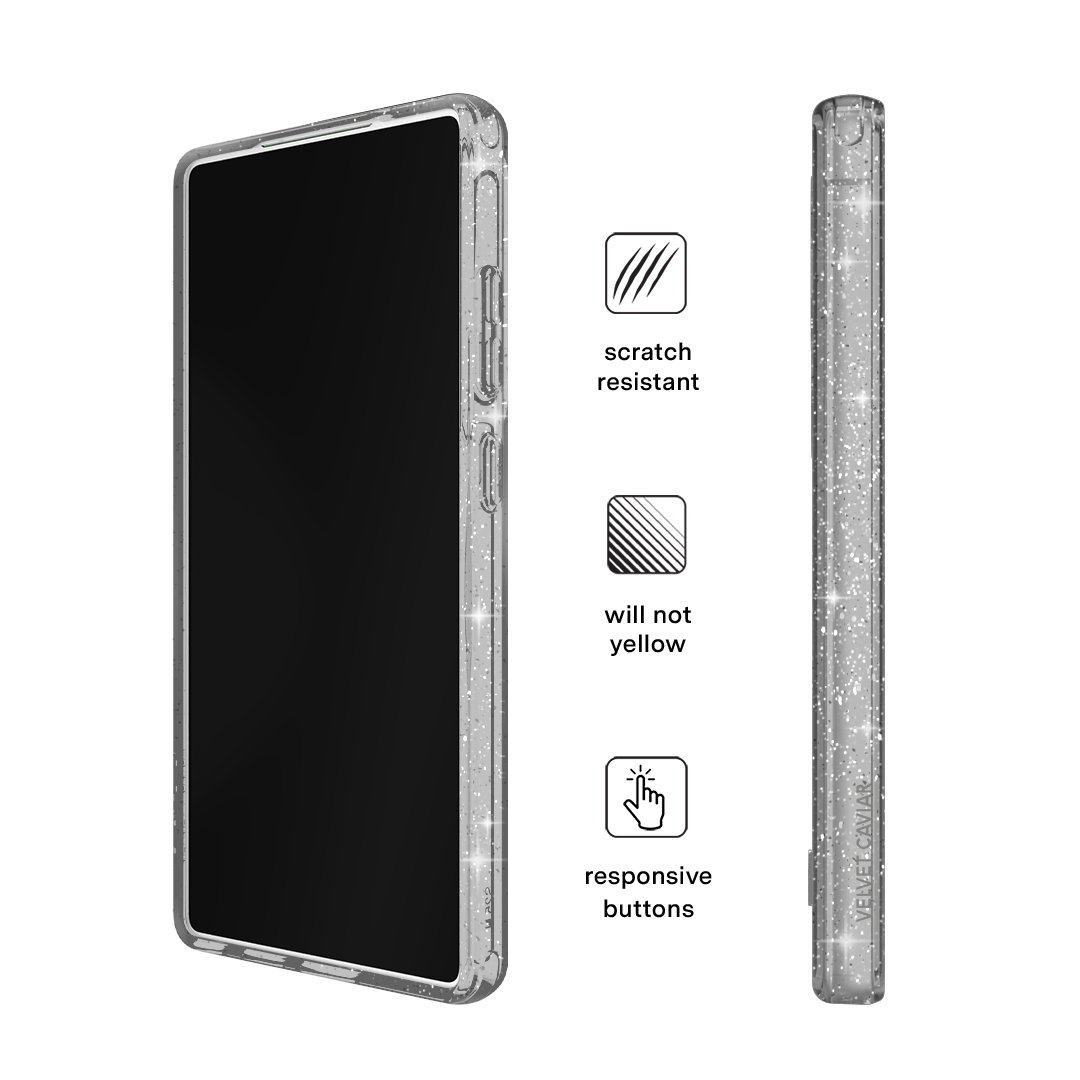 Grey Stardust Samsung Case