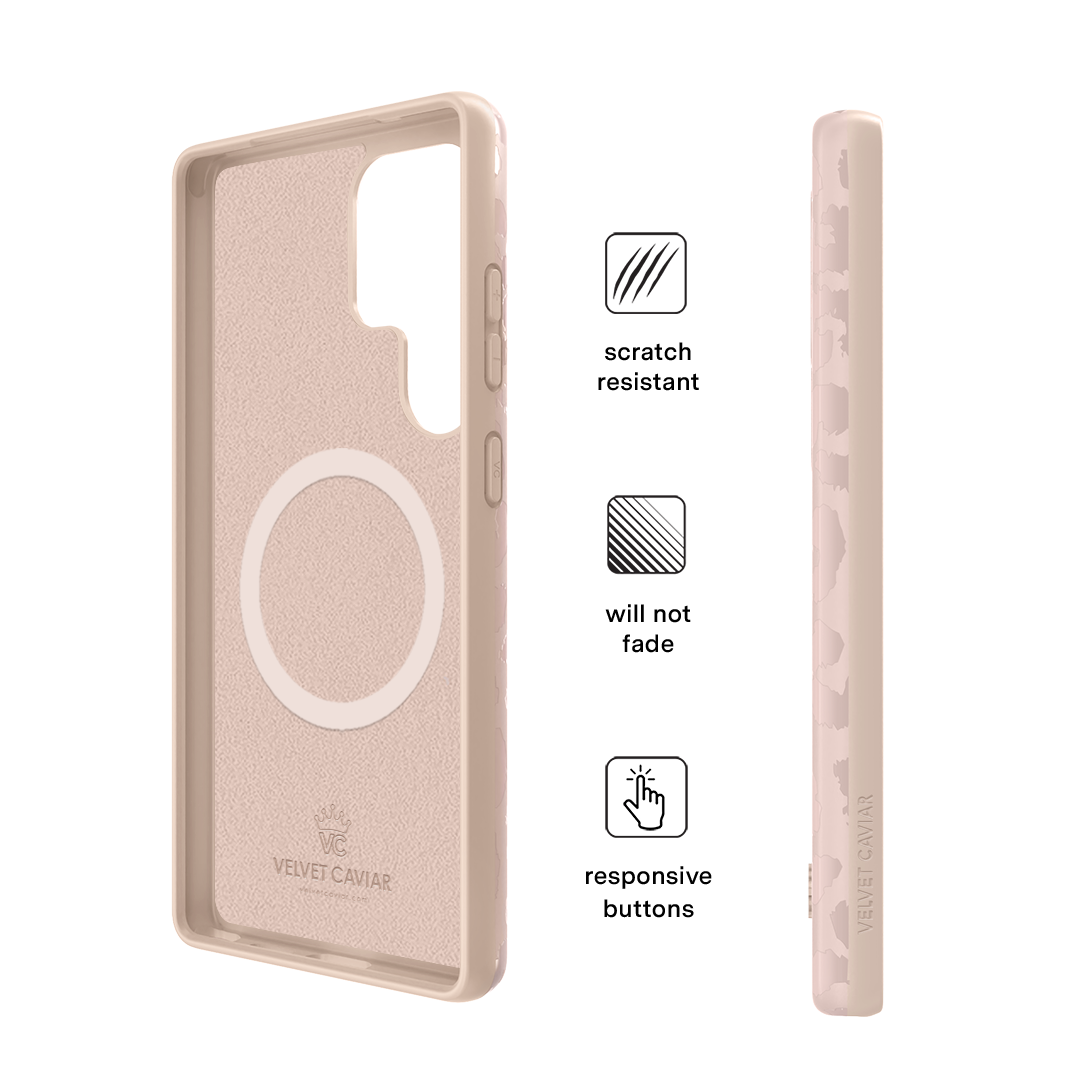 Nude Leopard Samsung Case