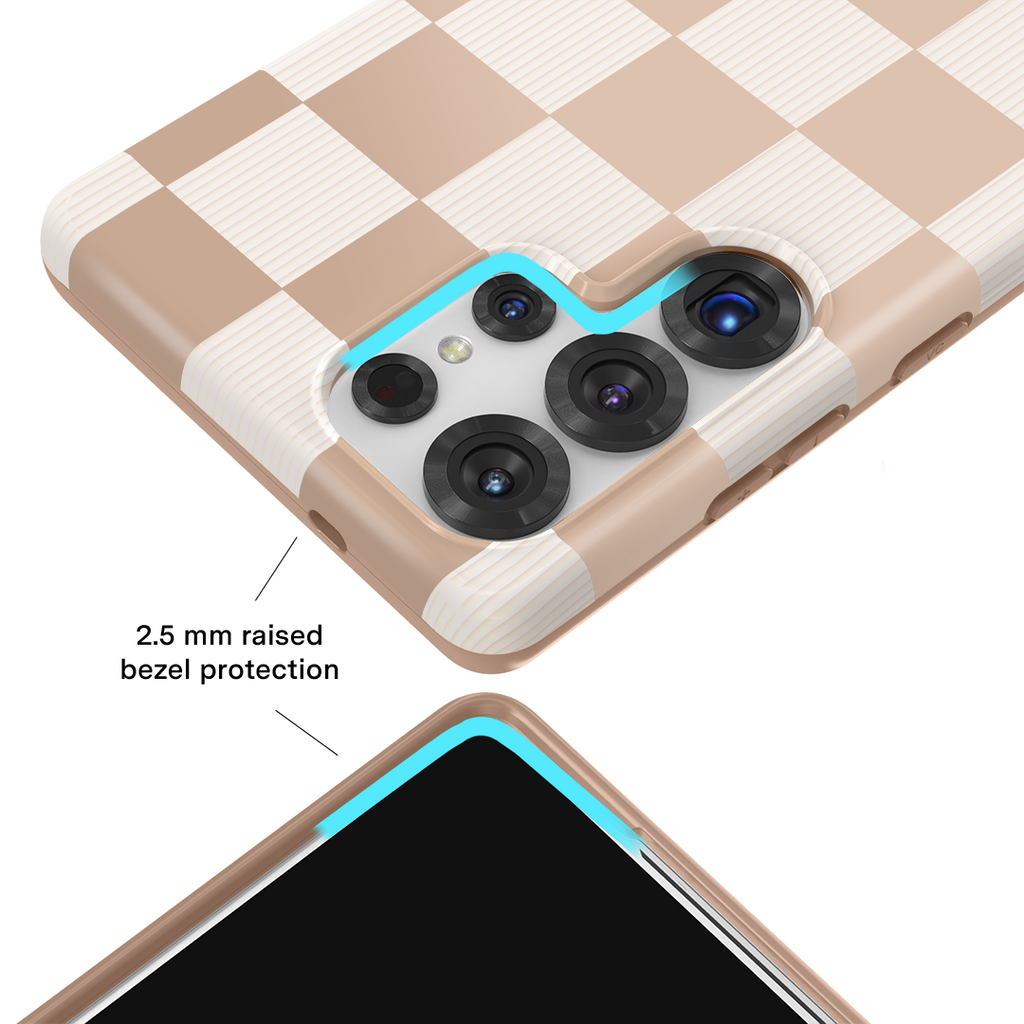 Nude Vibe Checker Samsung Case