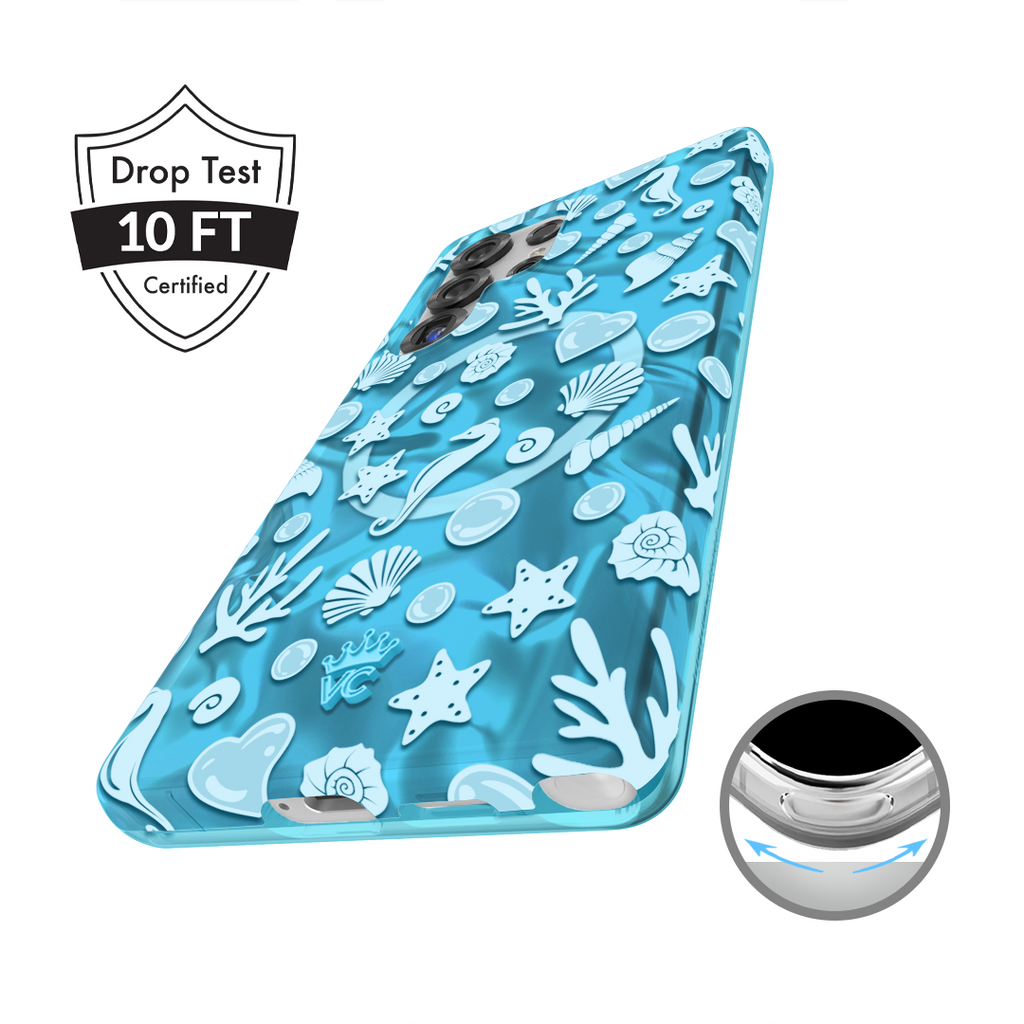 Aquamarine Holo Samsung Case