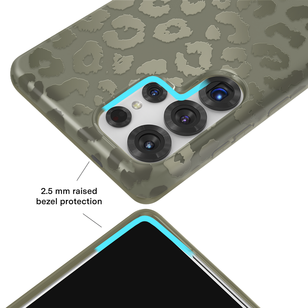 Olive Leopard Samsung Case