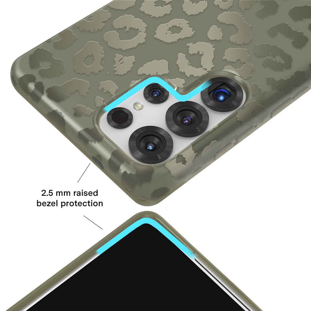 Olive Leopard Samsung Case