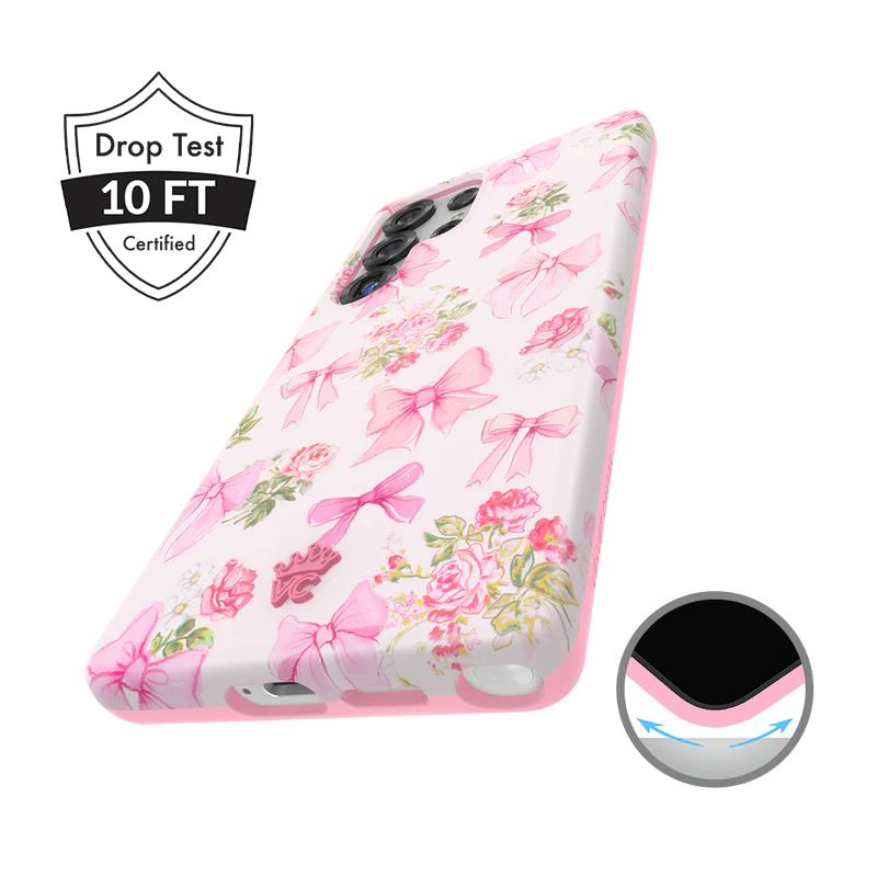 Posie Pink Bow Samsung Case