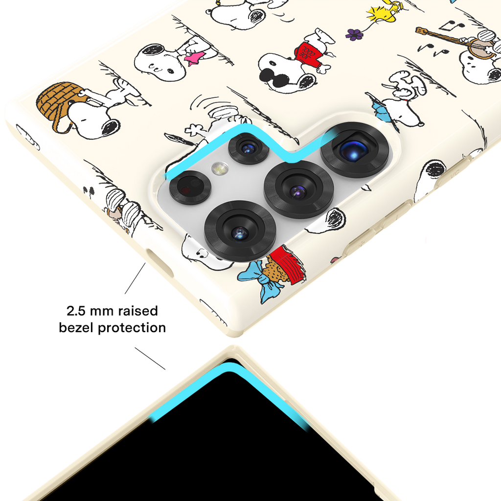 Snoopy Moods Samsung Case