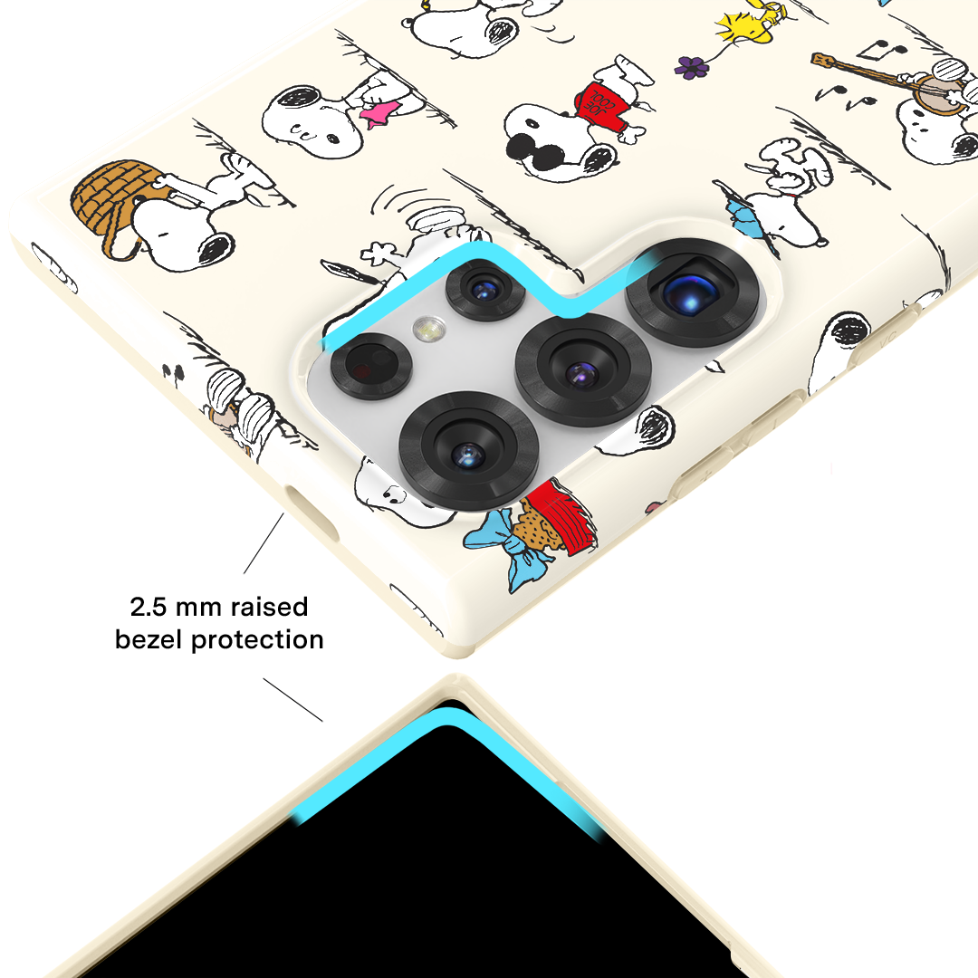 Snoopy Moods Samsung Case