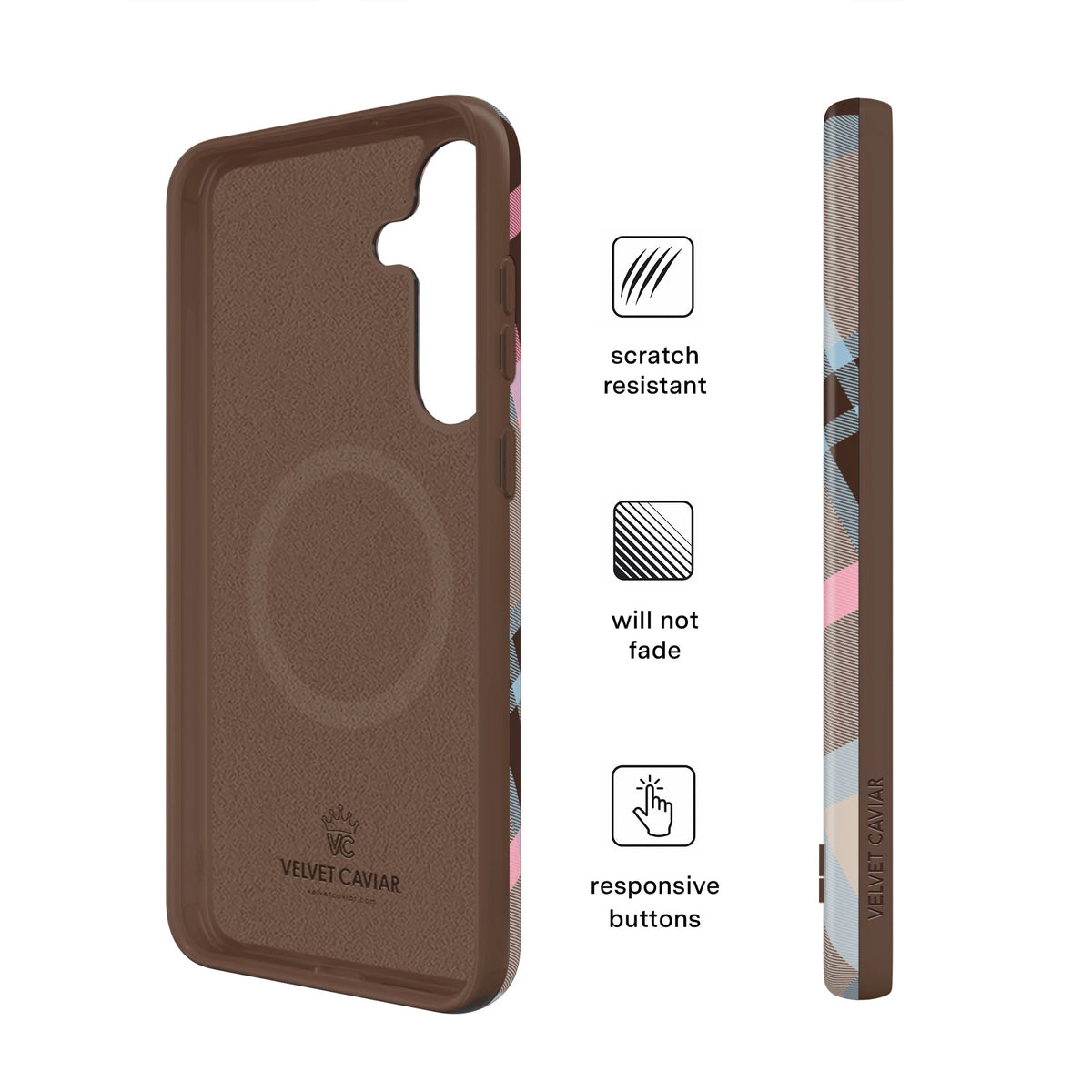 London Plaid Samsung Case