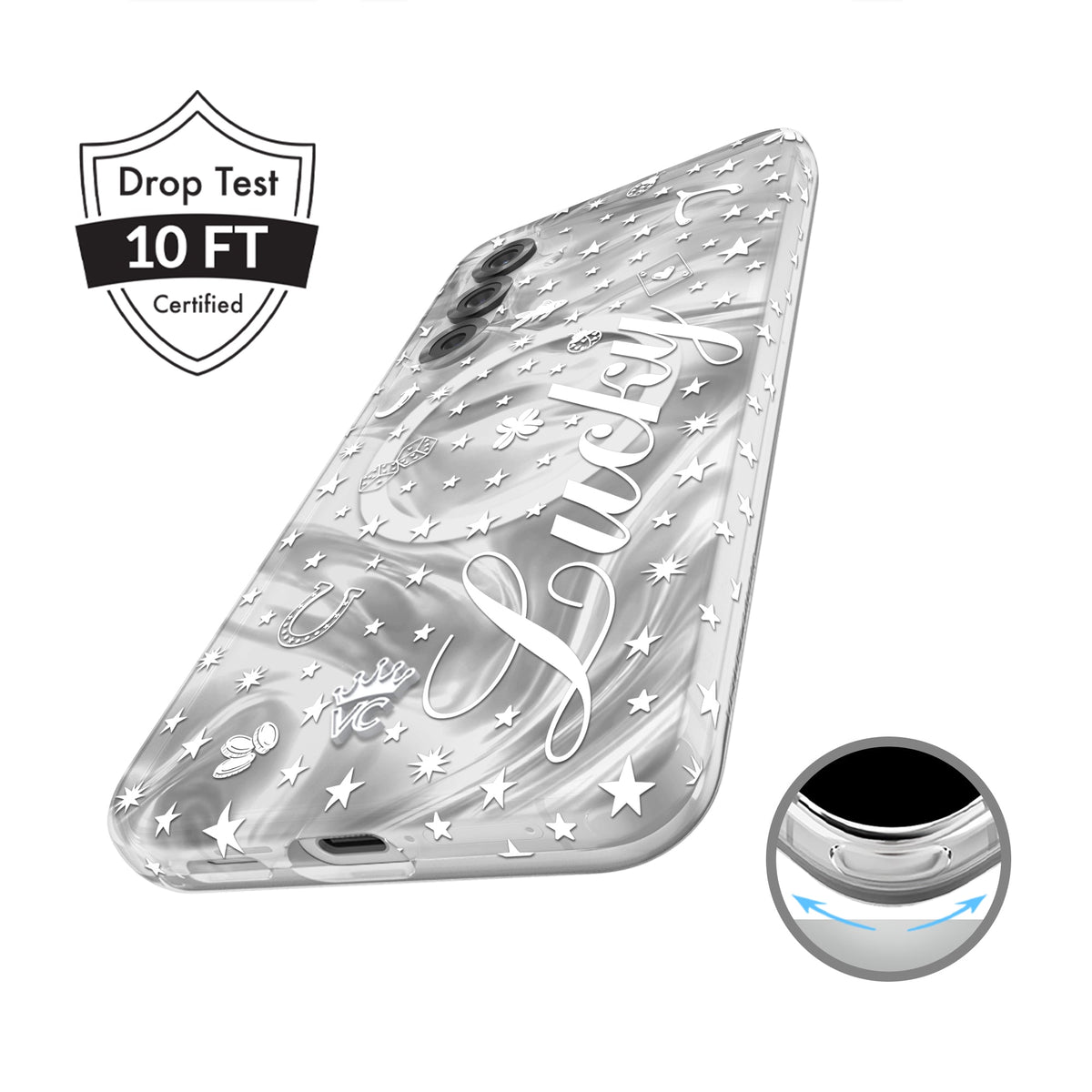 Lucky Girl Holo Samsung Case