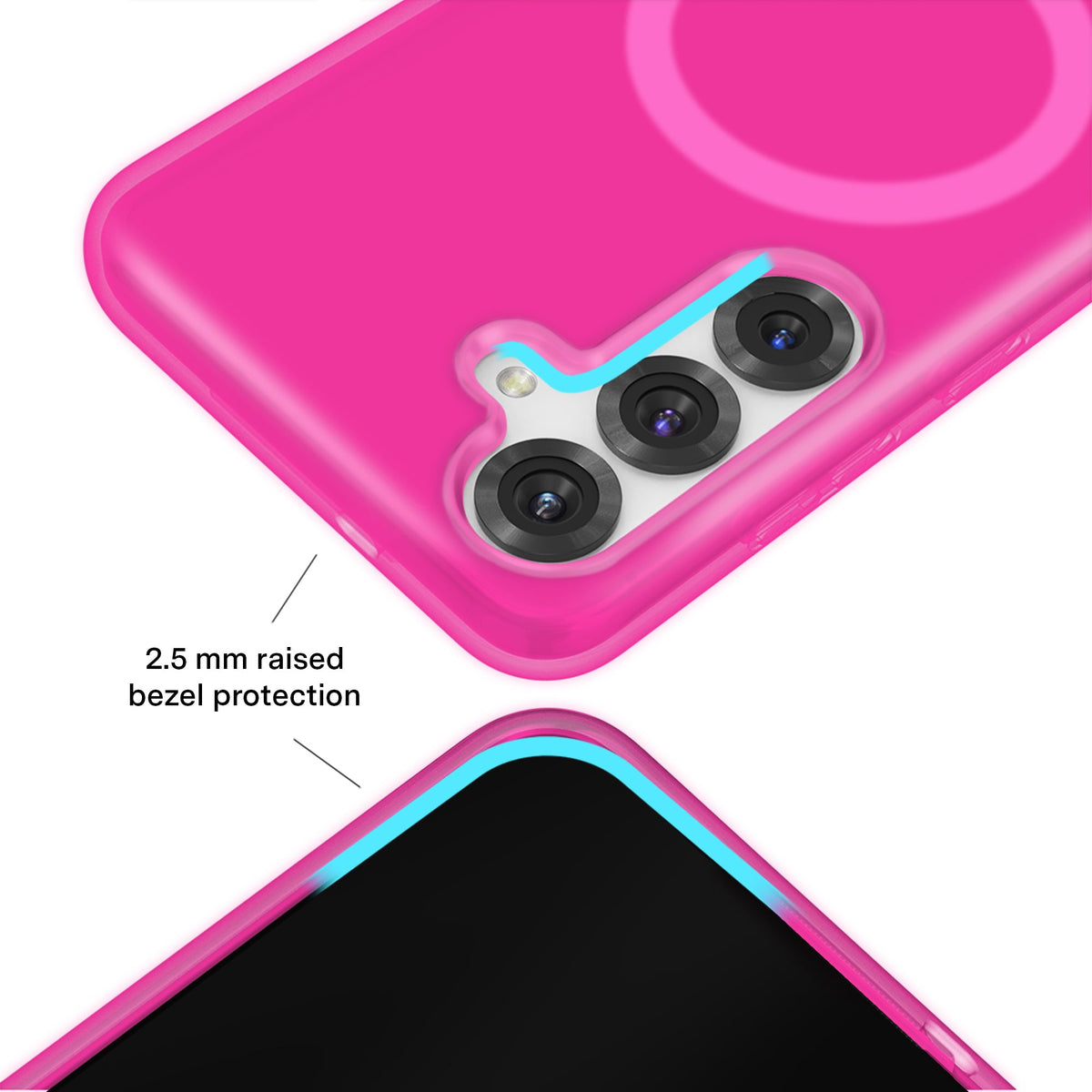 Pink Sapphire Jelly Samsung Case