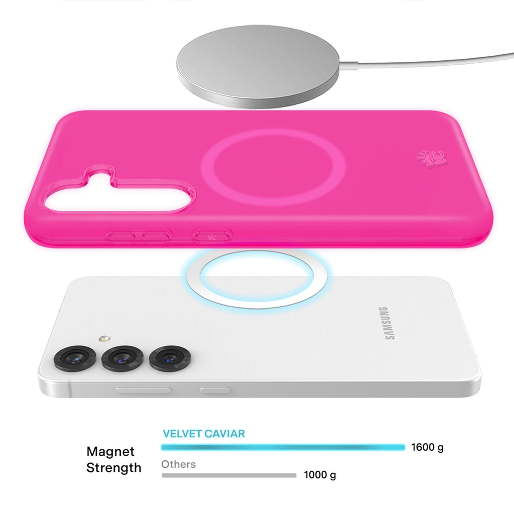 Pink Sapphire Jelly Samsung Case