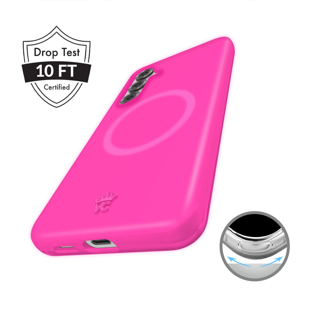 Pink Sapphire Jelly Samsung Case